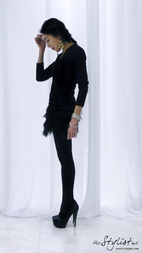 feather skirt