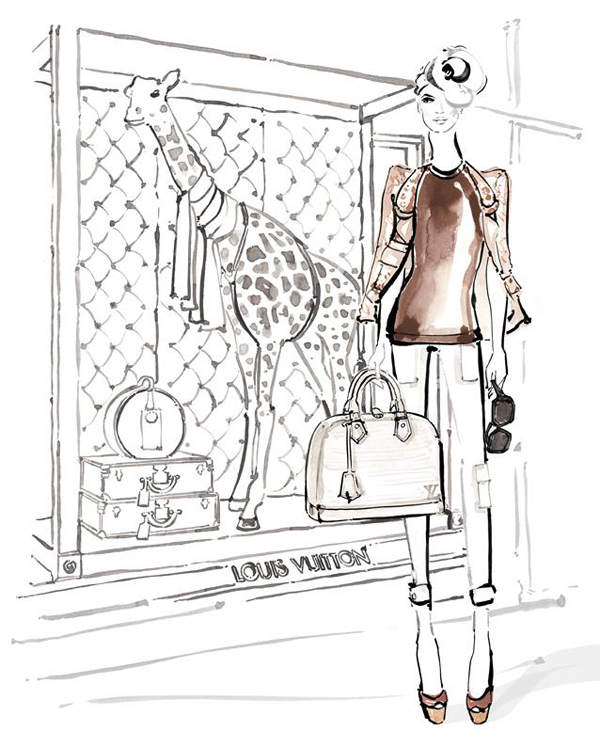 Kerrie Hess_louis-vuitton-paper-doll