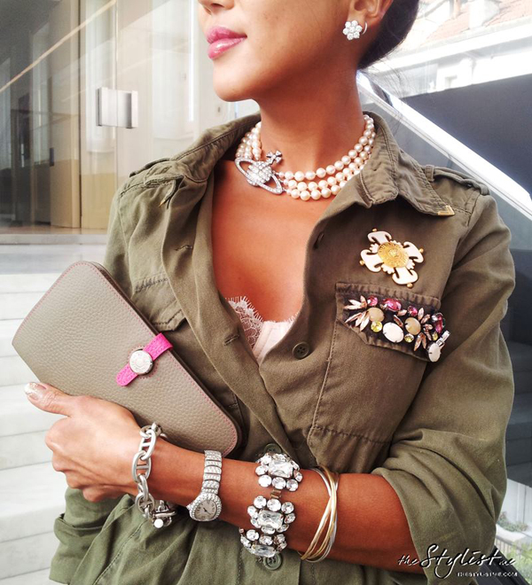 07_yuriAhn_theStylistme_wearing_dolce_and_gabbana_SS_2014_mix_and_match_military_styling