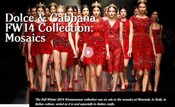 Dolce-and-Gabbana-Fall-Winter-Fashion-show-women-Mosaic