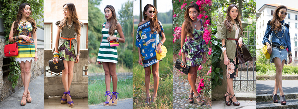 yuriAhn-theStylistme-choosing-looks-for-dolce-and-gabbana-fashion-show-ss2014-milan-fashion-week