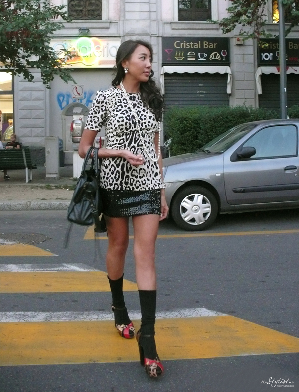 13_YuriAhn_theStylistme_mix_and_match_leopard_with_sequins_Dolce_and_Gabbana