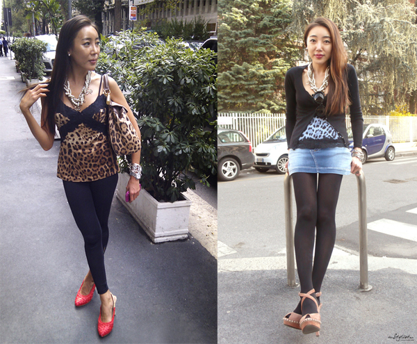 16_YuriAhn_theStylistme_mix_and_match_leopard_with_denim_Dolce_and_Gabbana